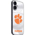 Clemson University White Jersey iPhone 16 Plus Skin
